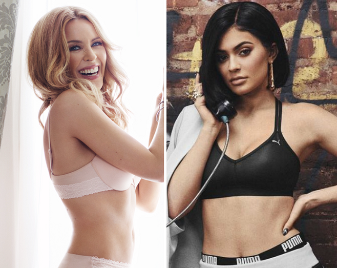 kylie minogue, kylie jenner