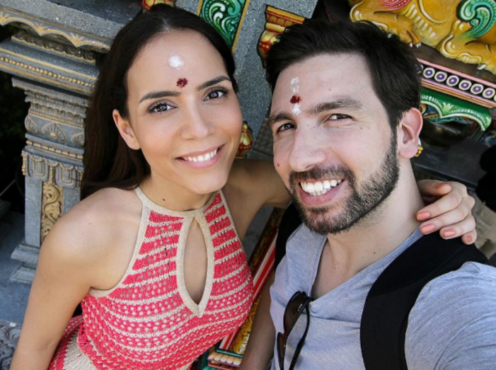 Olívia Ortiz e Daniel Poças