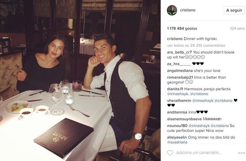 Cristiano Ronaldo, irina Shayk