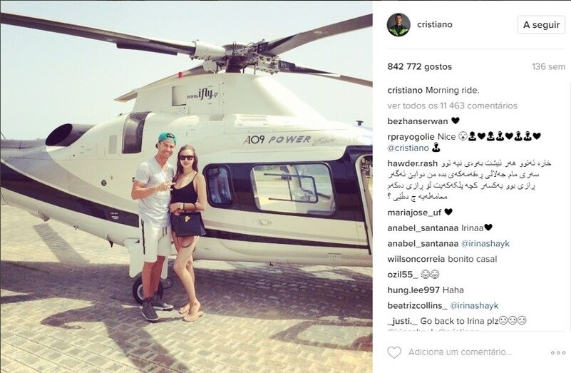 Cristiano Ronaldo, irina Shayk