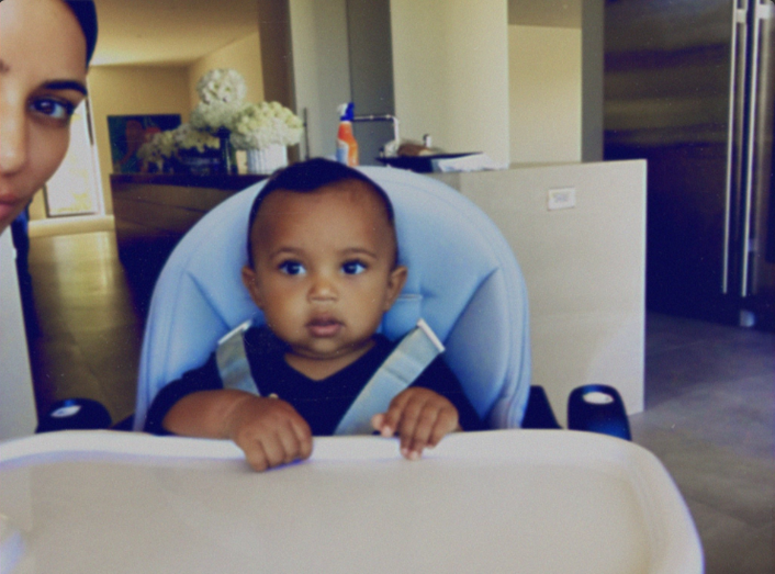 kim kardashian, saint west