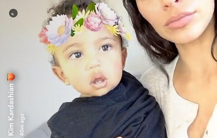 kim kardashian, saint west