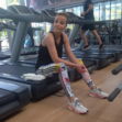 Cristina Ferreira no ginásio
