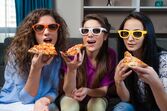 mulheres pizza