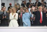 Donald Trump, Melania Trump e Ivanka Trump 
