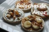 comida bolachas de arroz