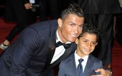 Como Cristiano adora o filho