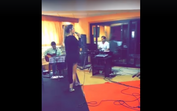 Katia Aveiro ensaia 'Boom Sem Parar'