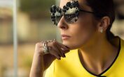 Inês Gonçalves editorial de moda amarelos 