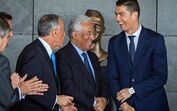 Cristiano Ronaldo, aeroporto madeira, georgina, Marcelo