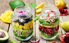 As 'marmitas' frasco mais saudáveis