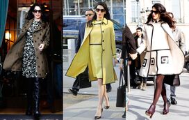 Amal Clooney já gastou vários milhares de euros em roupa de grávida