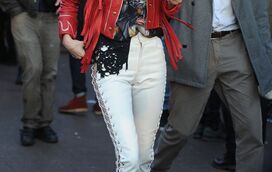 As maiores fãs das 'lace up pants'