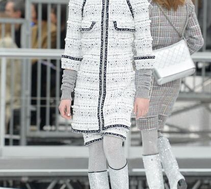 O desfile futurista da Chanel  