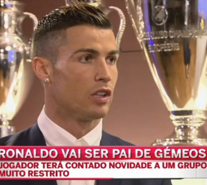 Ronaldo pai de gémeos: craque recorre a barriga de aluguer, garante jornal