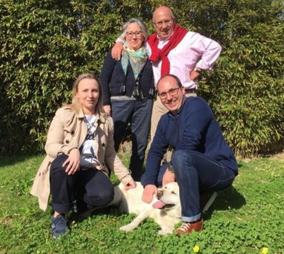 Cadela Zara regressa a casa 7 anos depois de fugir