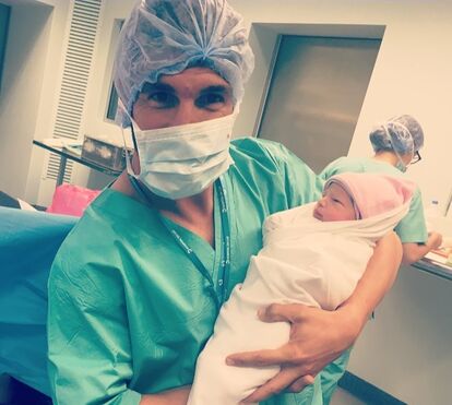 Nasceu a filha de Lúcia Garcia e Bruno Aguiar