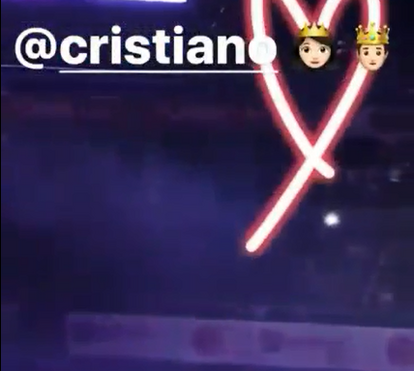 Georgina Rodríguez faz declaração de amor a Ronaldo