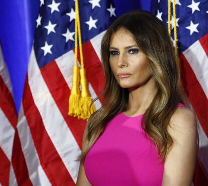 Melania pressionada para ir morar com Donald Trump  