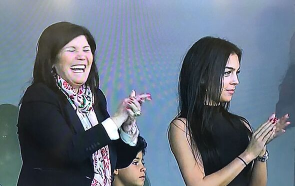 Dolores Aveiro, Georgina Rodrígez, Cristiano Ronaldo Jr