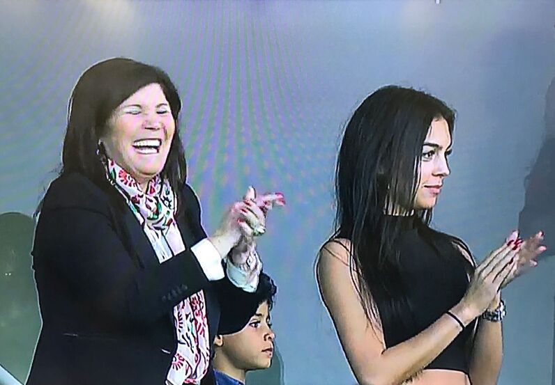Dolores Aveiro, Georgina Rodrígez, Cristiano Ronaldo Jr