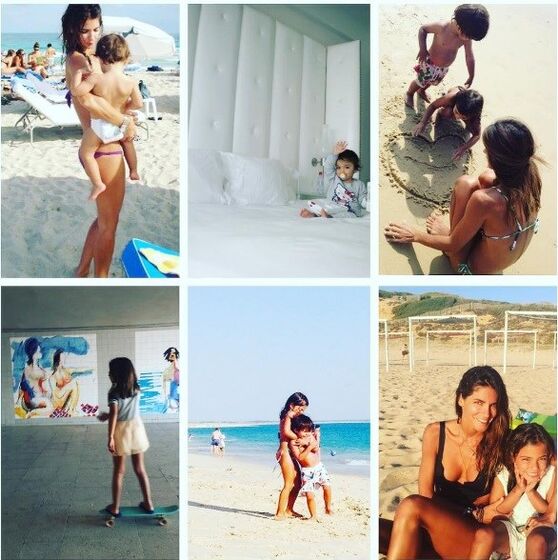 Luisa Beirão e filha