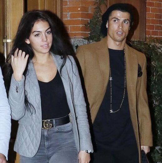 Georgina Rodríguez e Cristiano Ronaldo em Espanha