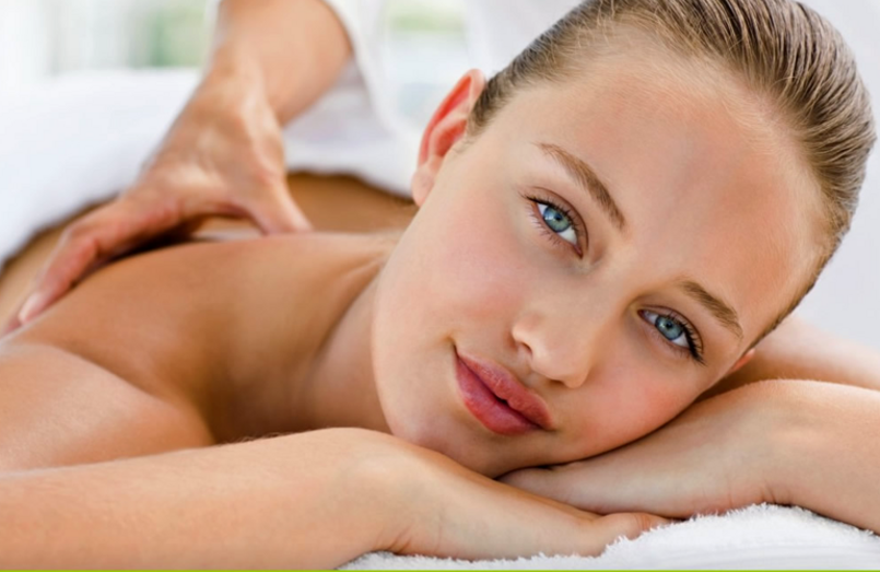 mulher massagem