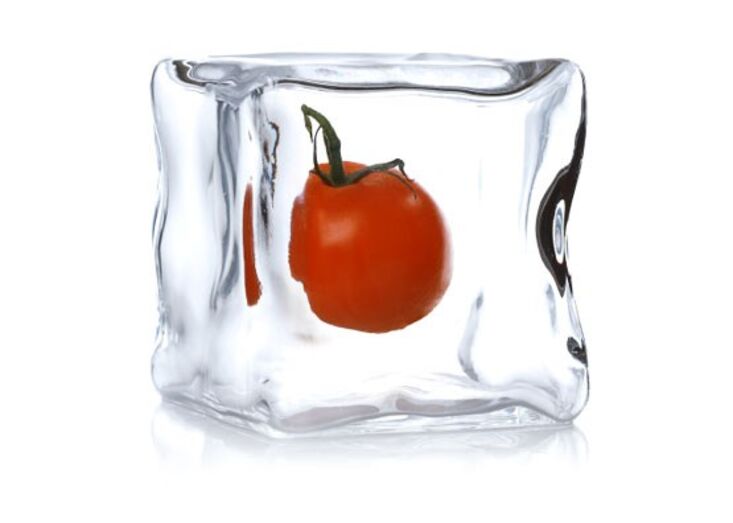 alimentos gelo tomate