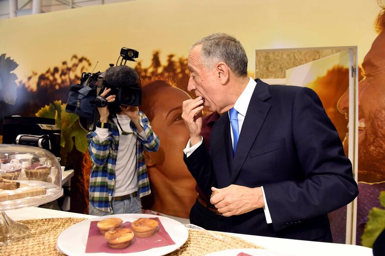 Marcelo Rebelo de Sousa vítima das 'selfies'