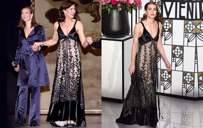 Carolina do Mónaco e Carlota Casiraghi