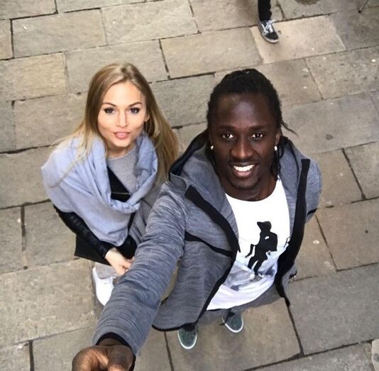 Éder e Sanna ladera