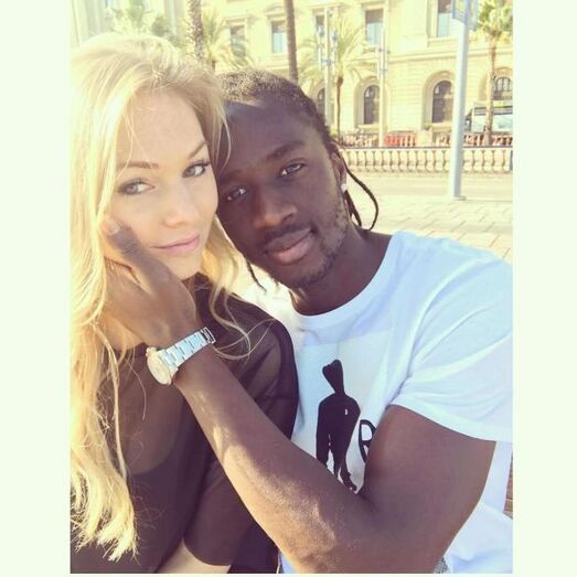 Éder e Sanna ladera