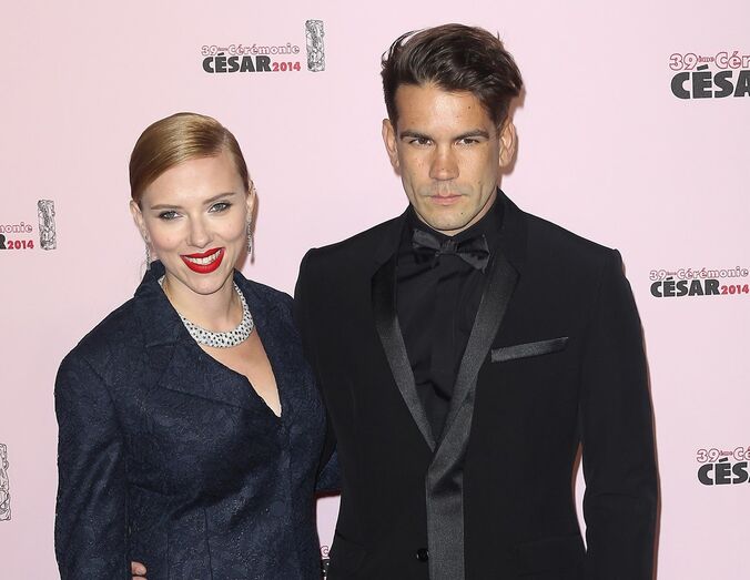 Scarlett Johansson, Romain Dauriac