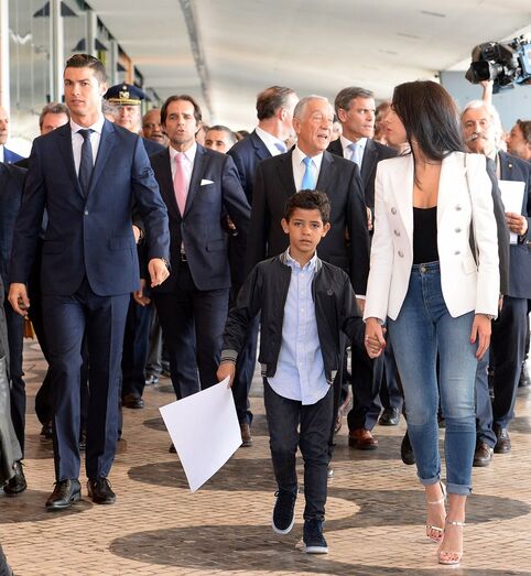 Cristiano Ronaldo, aeroporto madeira, georgina 