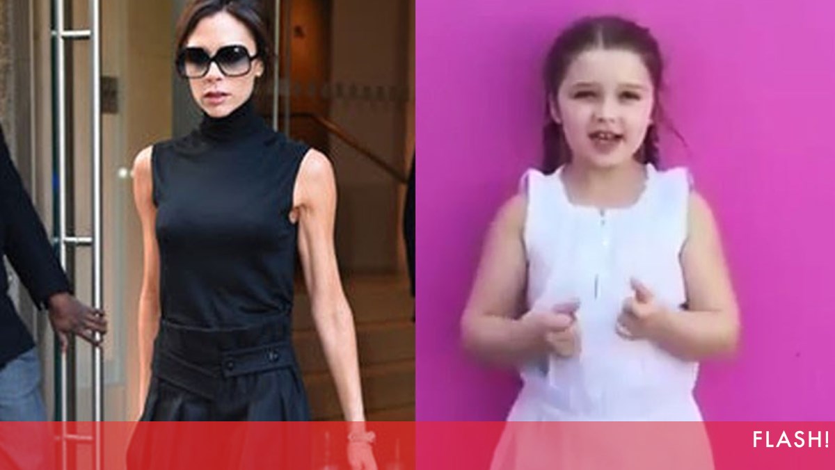 Victoria Beckham E Mais Magra Do Que A Filha De 5 Anos Mundo Flash