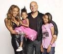 Melanie Brown, Stephen Belafonte e filhas
