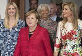 Ivanka Trump, Angela Merkle, Christine Lagarde e Máxima dos Países Baixos