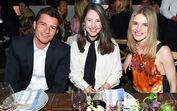 Orlando Bloom, Ann-Sofie Johansson e Natalia Vodianova