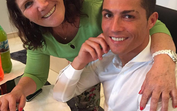 Dolores Aveiro e Cristiano Ronaldo 