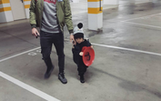 Sílvio Sá Pereira e filho Gustavo 