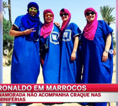 Cristiano Ronaldo foge para destino proibido