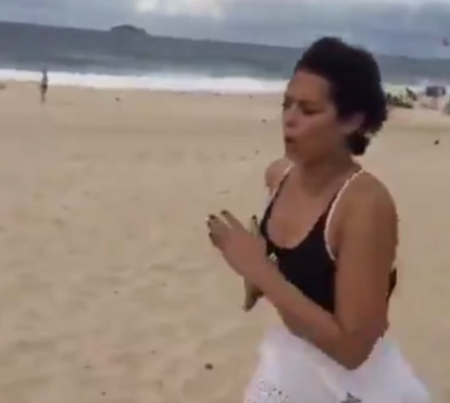 Sofia Ribeiro sofre muito para manter a boa forma. Veja o vídeo