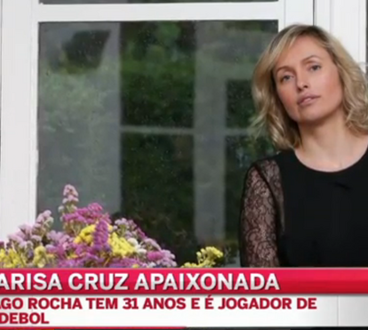 Marisa Cruz apaixonada por jogador 11 anos mais novo