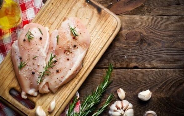 frango comida alimentos