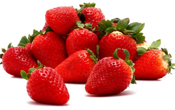 frutas legumes alimentos vegetais MORANGOS