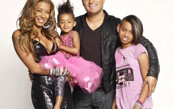 Melanie Brown, Stephen Belafonte e filhas