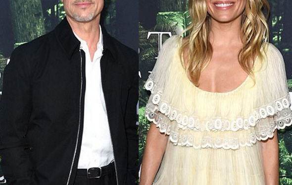 brad pitt, sienna miller
