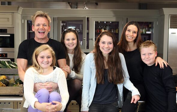 Gordon Ramsey e família 