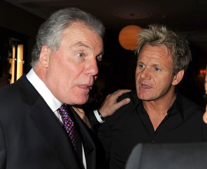 Chris Hutchen e gordon ramsay